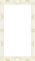 Art Deco Frame Element vector