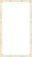 Art Deco Frame Element vector