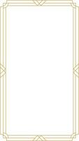 Art Deco Frame Element vector