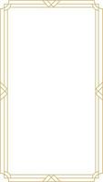 Art Deco Frame Element vector