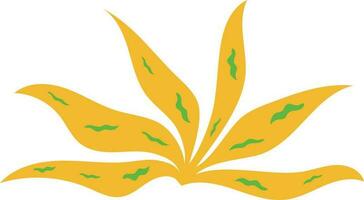 Tropical Leaf Element vector