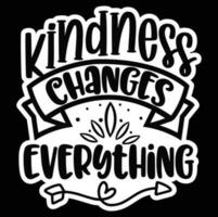 Kindness Quotes Vector Design