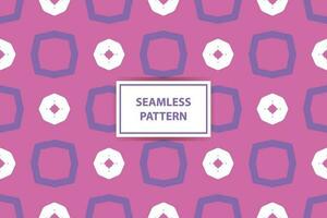vintage multi colored seamless pattern. grid arrangement, geometric stylized flowers, squares and circles, 60s, 70s. surface design, fabric, paper, stationery, card, banner, textile vector