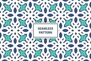 vintage multi colored seamless pattern. grid arrangement, geometric stylized flowers, squares and circles, 60s, 70s. surface design, fabric, paper, stationery, card, banner, textile vector
