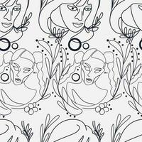 Woman Abstract Silhouette Vector Bundle. Stunning Hand-Drawn Minimalistic Abstract Designs of Faces, Hands, and Shapes