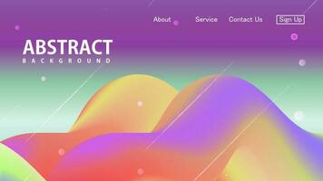 Abstract geometric background in Vector. Modern design. Templates for landing page. vector