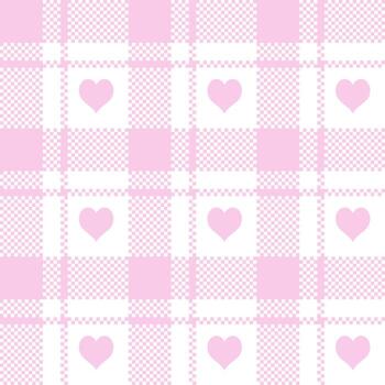 Simply seamless check pattern design for decorating wallpaper, wrapping paper, fabric, backdrop and etc. vector