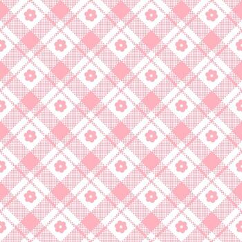 Simply seamless check pattern design for decorating wallpaper, wrapping paper, fabric, backdrop and etc. vector
