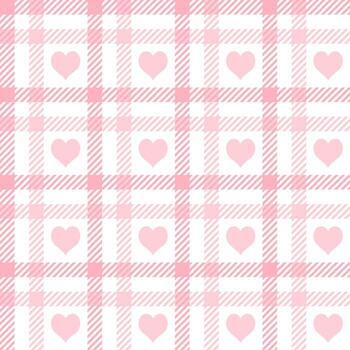 Simply seamless check pattern design for decorating wallpaper, wrapping paper, fabric, backdrop and etc. vector