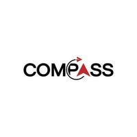 compass logo vector outdoor triangle arrow technology navigator