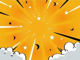 yellow background abstract vector
