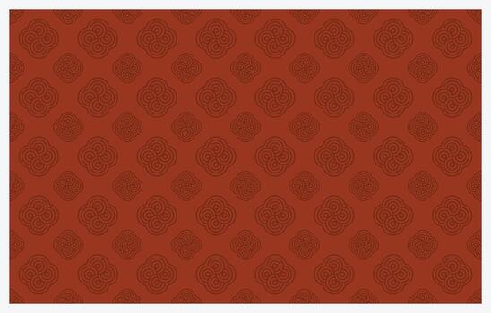 editable sin costura circulo modelo antecedentes vector