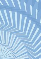 Zigzag shapes like lightning blue background vector