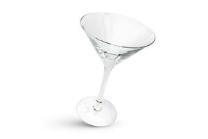 wine glass isolated on white background photo