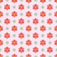 Vector Seamless Floral Pattern Illustration Design EPS Vol-04, Textile Floral Pattern Background, Repeated Pattern, Elegant abstract Patterns, Pattern For Decoration