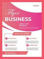 Corporate Business Flyer vector