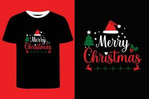 Navidad día camiseta diseño. vector