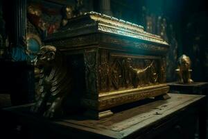 Ark covenant ancient ten. Generate Ai photo