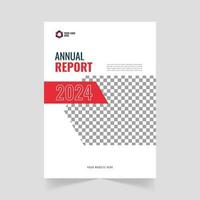 Sophisticated Design for Annual Report Cover vector