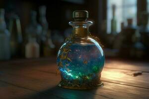 Magical potion. Generate AI photo