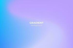 Abstract blurred gradient colorful background vector