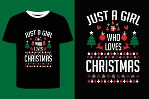 Christmas Day T shirt Design. vector