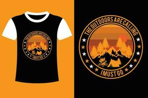 Adventure T-shirt Design. vector