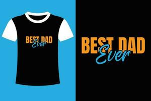 Father Day T-shirt Design. Dad day t-shirt design. vector