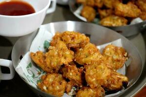 Vegetable Snacks and tomato Ketchup photo