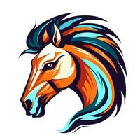 Horse head logo vector - Animal Brand Symbol