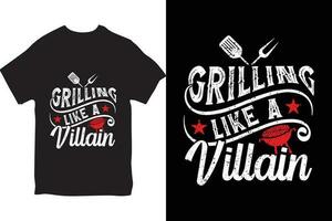 BBQ T-Shirt design,  Funny BBQ T shirt Design, Father's Day typography BBQ shirts designs vector