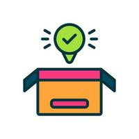 tracking icon for your website, mobile, presentation, and logo design. vector