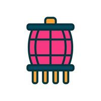 lantern icon for your website, mobile, presentation, and logo design. vector