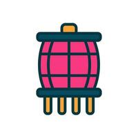 lantern icon for your website, mobile, presentation, and logo design. vector