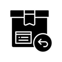 box return icon for your website, mobile, presentation, and logo design. vector