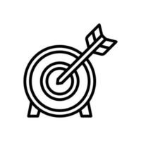 target icon for your website, mobile, presentation, and logo design. vector