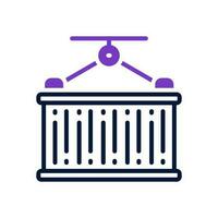 container icon for your website, mobile, presentation, and logo design. vector