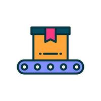 conveyor belt icon for your website, mobile, presentation, and logo design. vector