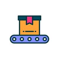 conveyor belt icon for your website, mobile, presentation, and logo design. vector