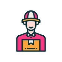 courier icon for your website, mobile, presentation, and logo design. vector