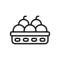 laddu icon for your website, mobile, presentation, and logo design. vector