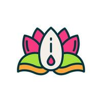 lotus icon for your website, mobile, presentation, and logo design. vector