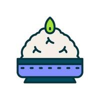 phirni icon for your website, mobile, presentation, and logo design. vector