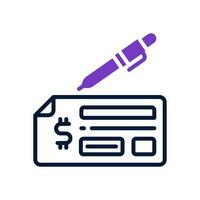 payment check icon for your website, mobile, presentation, and logo design. vector