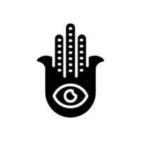 hamsa icon for your website, mobile, presentation, and logo design. vector