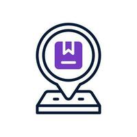 location icon for your website, mobile, presentation, and logo design. vector