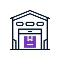warehouse icon for your website, mobile, presentation, and logo design. vector