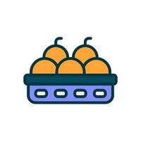 laddu icon for your website, mobile, presentation, and logo design. vector