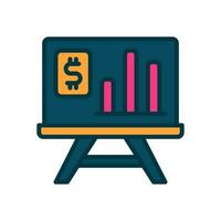 analytics icon for your website, mobile, presentation, and logo design. vector