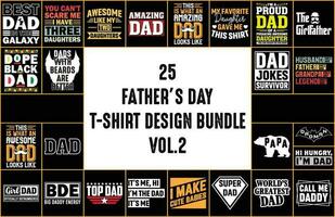 del padre día camiseta regalo, impresión Listo diseño, papá camisa, citas, vector gráfico, tipográfico póster o camiseta, completamente editable y imprimible vector modelo.
